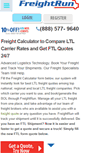 Mobile Screenshot of freightrun.com